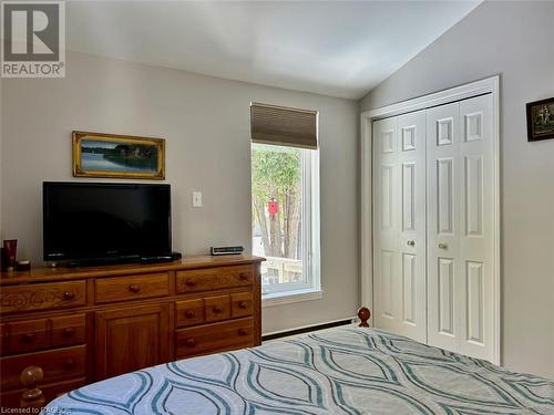 Large double door closet. - 41 Water Street, South Bruce Peninsula, ON - Indoor Photo Showing Bedroom