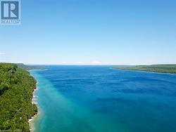 While a large Bay, most of the Hope Bay shoreline is protected from large waves from open water Georgian Bay. - 