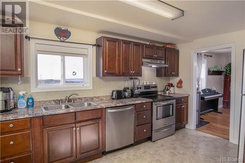 1246 Old Black River Road, Saint John, NB - Indoor Photo Showing Kitchen With Double Sink