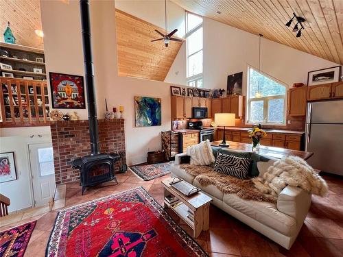 458 Corina Avenue, Princeton, BC - Indoor With Fireplace