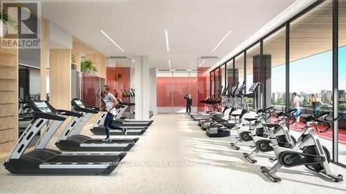 #815 -19 Western Battery Rd, Toronto, ON - Indoor Photo Showing Gym Room