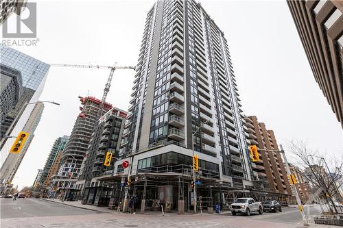340 Queen Street Unit#1201, Ottawa, ON - Outdoor With Balcony With Facade