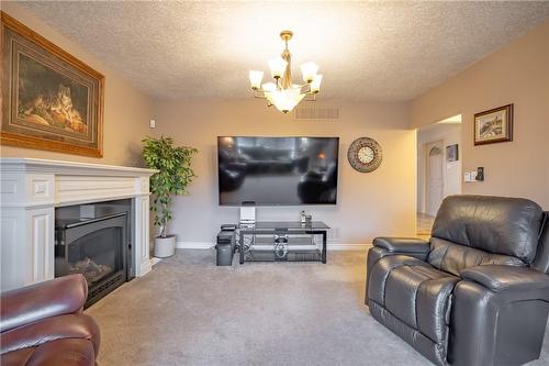 79 Worsley Road, Hamilton, ON - Indoor Photo Showing Living Room With Fireplace