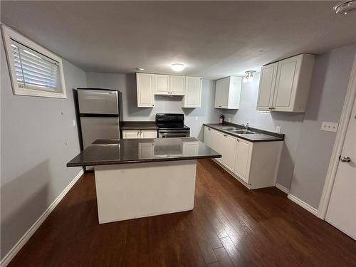 308 East 42Nd Street|Unit #B, Hamilton, ON - Indoor Photo Showing Kitchen With Double Sink