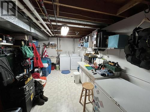 48 5320 Mountainview Drive, Fort Nelson, BC - Indoor Photo Showing Basement