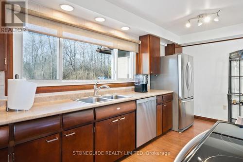 159 Ashley Street, Belleville, ON - Indoor Photo Showing Kitchen With Double Sink