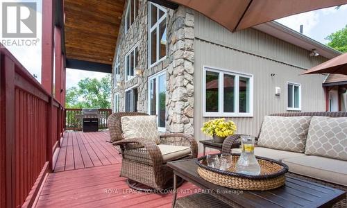 31 Pavillion Rd, Kawartha Lakes, ON - Outdoor With Deck Patio Veranda With Exterior