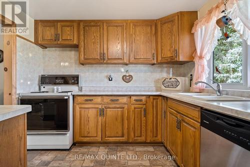 257 Elmbrook Road, Prince Edward County, ON - Indoor Photo Showing Kitchen With Double Sink