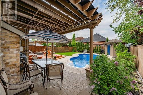 39 Louvain Drive, Brampton, ON - Outdoor With In Ground Pool With Deck Patio Veranda