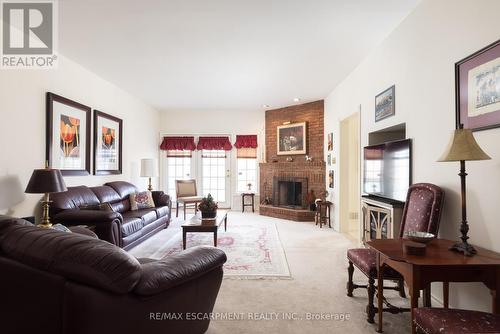 5069 Montclair Drive, Mississauga, ON - Indoor Photo Showing Living Room With Fireplace