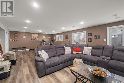 11 Linner Lane, Prince Albert, SK - Indoor Photo Showing Living Room