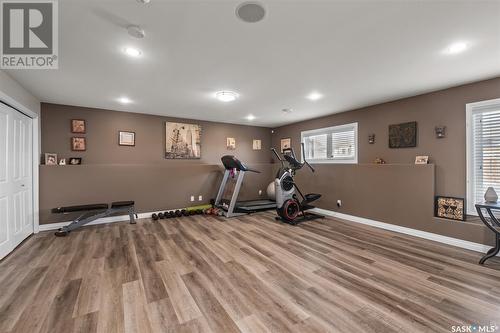 11 Linner Lane, Prince Albert, SK - Indoor Photo Showing Gym Room