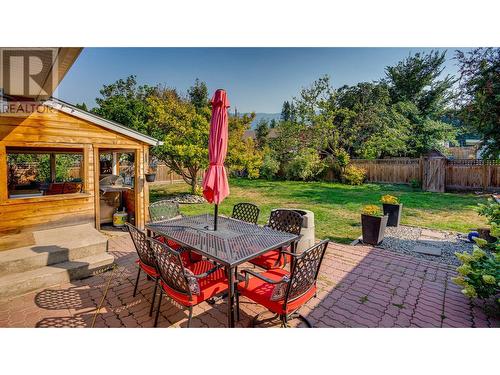 2255 Rosedale Avenue, Armstrong, BC - Outdoor With Deck Patio Veranda With Backyard