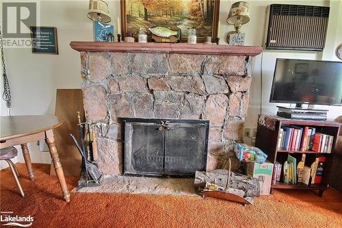 1030 Nectarine Lane, Minden Hills, ON - Indoor Photo Showing Other Room With Fireplace