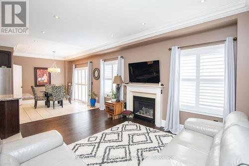 3321 Steeplechase Drive, Burlington, ON - Indoor Photo Showing Living Room With Fireplace