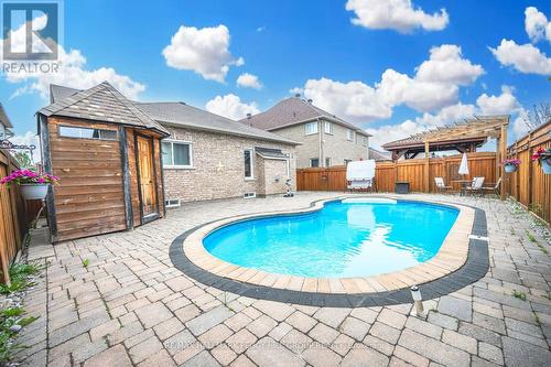 166 The Queensway, Barrie, ON - Outdoor With In Ground Pool With Backyard