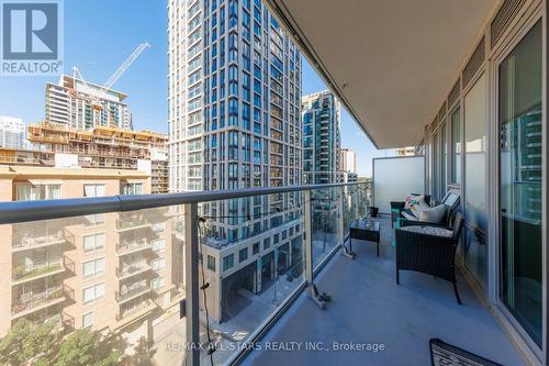#711 -195 Redpath Ave, Toronto, ON - Outdoor With Balcony