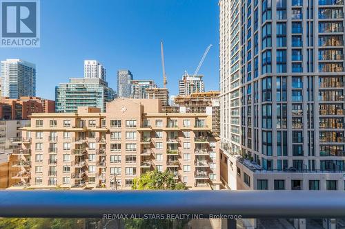 #711 -195 Redpath Ave, Toronto, ON - Outdoor With Balcony With Facade