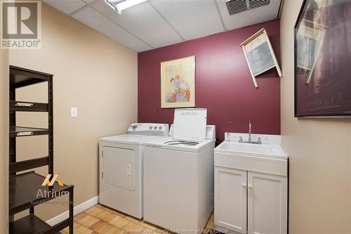 5125 Riverside Drive East Unit# 202, Windsor, ON - Indoor Photo Showing Laundry Room