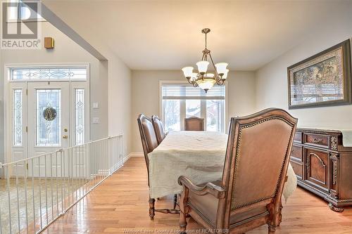 115 Fescue, Amherstburg, ON - Indoor Photo Showing Dining Room