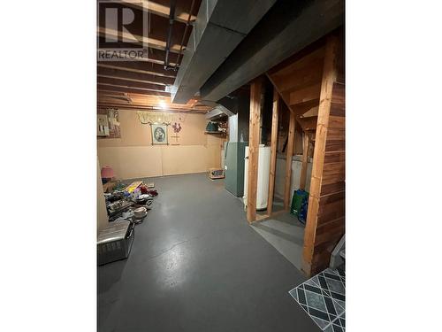 160 Gwillim Crescent, Tumbler Ridge, BC - Indoor Photo Showing Basement