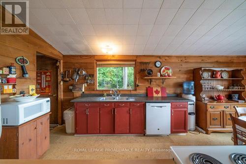 #A&B -1050 Corbett Lane, North Frontenac, ON - Indoor Photo Showing Kitchen With Double Sink