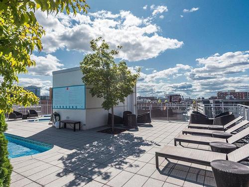 Pool - 604-950 Rue Notre-Dame O., Montréal (Le Sud-Ouest), QC - Outdoor With Deck Patio Veranda