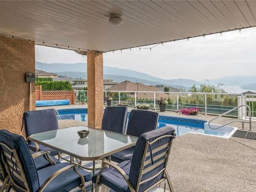 664 Mt York Drive, Coldstream, BC - Outdoor With In Ground Pool With Deck Patio Veranda With Exterior