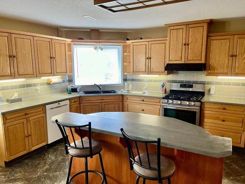 324 Basalt Drive, Logan Lake, BC - Indoor Photo Showing Kitchen With Double Sink