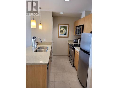 15 Park Place Unit# 328, Osoyoos, BC - Indoor Photo Showing Kitchen With Double Sink