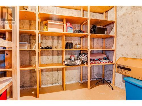 5595 East Vernon Road, Vernon, BC - Indoor With Storage