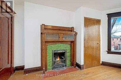 216 Oakwood Ave, Toronto, ON - Indoor Photo Showing Other Room With Fireplace