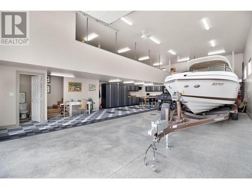 3655 Mcbride Road, Blind Bay, BC - Indoor Photo Showing Garage