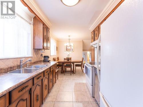31 Demaris Ave, Toronto, ON - Indoor Photo Showing Kitchen With Double Sink