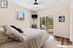 Primary Bedroom facing the Sauble River - 