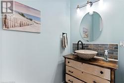 2pc Powder Room at Front Entrance - 