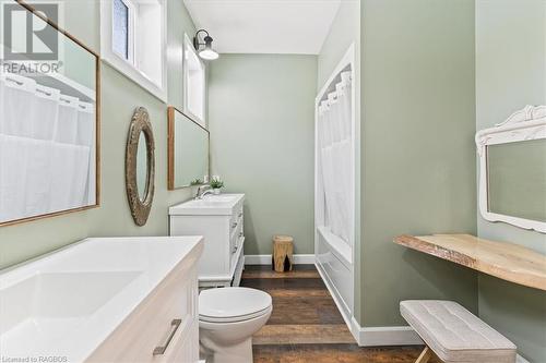 5pc ensuite bathroom - 78 Indian Trail, Sauble Beach, ON - Indoor Photo Showing Bathroom