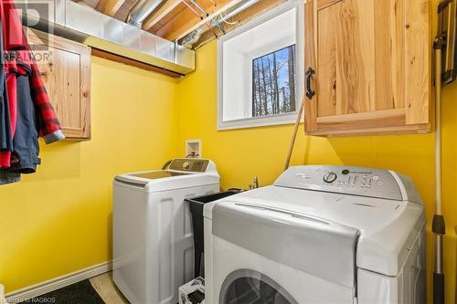 Walk Out Basement Lower Level Laundry room - 78 Indian Trail, Sauble Beach, ON - Indoor Photo Showing Laundry Room