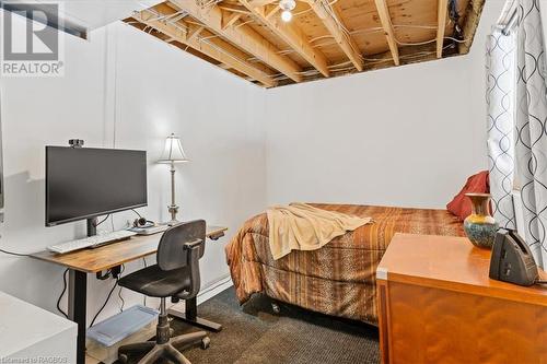 Lower Level Walk Out Basement Bedroom - 78 Indian Trail, Sauble Beach, ON - Indoor Photo Showing Office