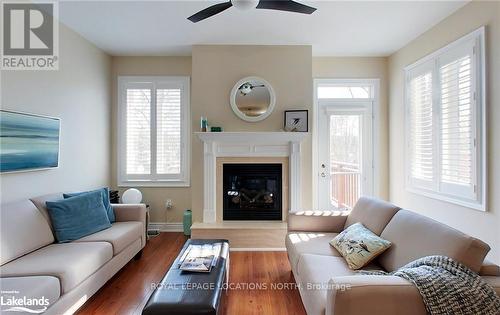 65 Savannah Cres, Wasaga Beach, ON - Indoor Photo Showing Living Room With Fireplace