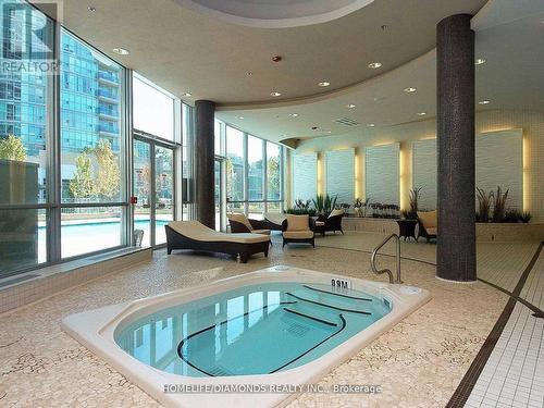 #2208 -70 Absolute Ave, Mississauga, ON - Indoor Photo Showing Other Room With In Ground Pool