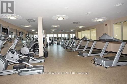 2208 - 70 Absolute Avenue, Mississauga, ON - Indoor Photo Showing Gym Room
