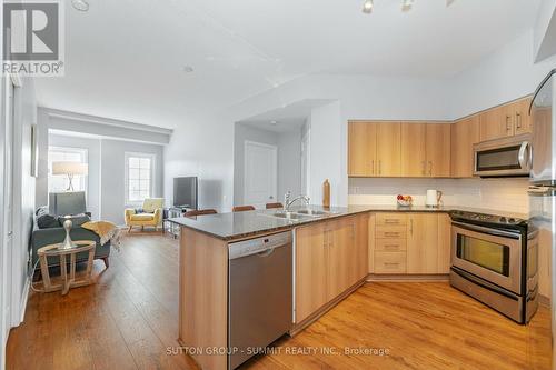 #304 -15 Windermere Ave, Toronto, ON - Indoor Photo Showing Kitchen With Double Sink