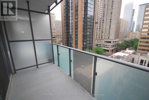 710 - 65 St Mary Street, Toronto, ON - Outdoor With Balcony With Exterior
