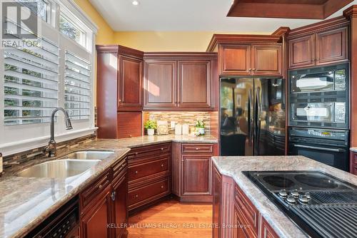 418 Euclid St, Whitby, ON - Indoor Photo Showing Kitchen With Double Sink