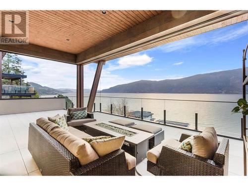1518 Marble Ledge Drive, Lake Country, BC - Outdoor With Body Of Water With Deck Patio Veranda With Exterior