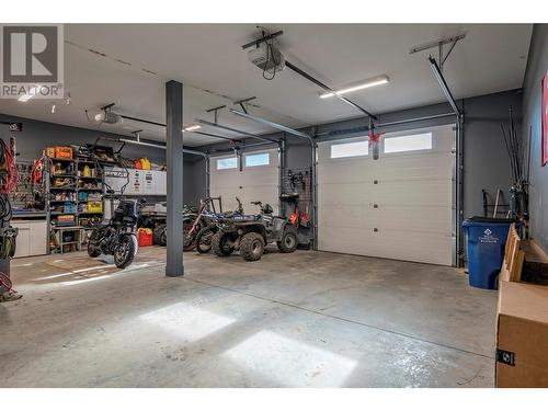 123 Ranchland Place, Coldstream, BC - Indoor Photo Showing Garage