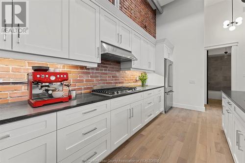 247 Brock Street Unit# 201, Amherstburg, ON - Indoor Photo Showing Kitchen With Upgraded Kitchen