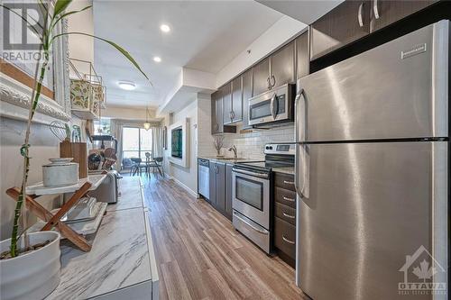 390 Booth Street Unit#108, Ottawa, ON - Indoor Photo Showing Kitchen With Upgraded Kitchen