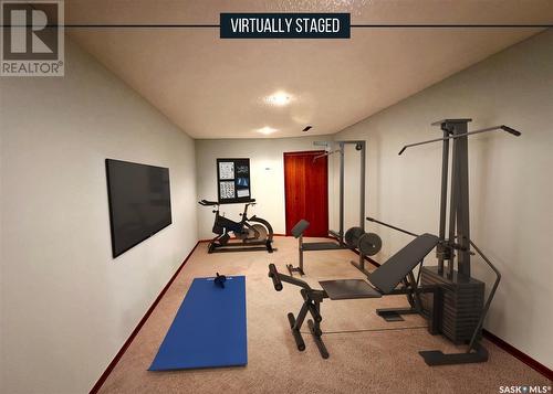 1130 Jubilee Drive, Swift Current, SK - Indoor Photo Showing Gym Room